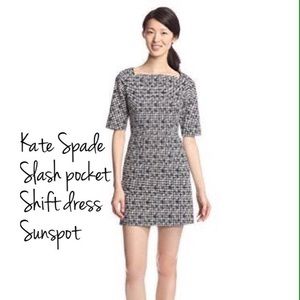 Kate Spade Slash Pocket Sunspot Shift Dress